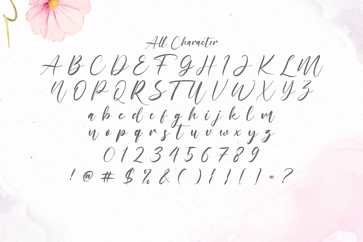 Fattemah - Handwritten Font, a Script Font by StringLabs (Photo 12 of 14)