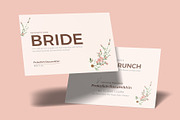 Bridal Brunch Invitation, a Card Template by graphypix (Thumbnail 2 of 3)