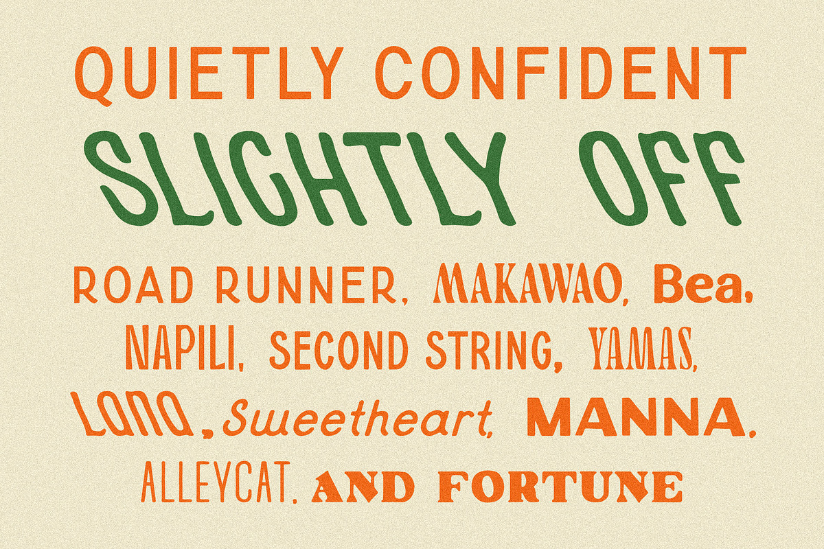 Type Volume Four, a Handwritten Font by Taylor Penton (Photo 2 of 5)