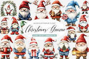 Christmas Gnome Sublimation Clipart, an Illustration by SinaCreation (Thumbnail 1 of 5)