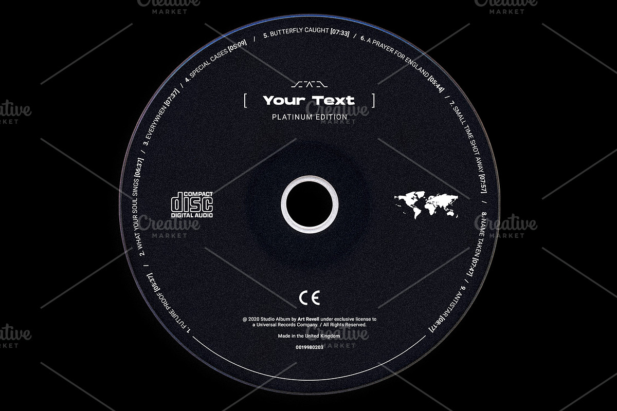 CD Mockup Bundle PSD, a Product Mockup by SR-23 Mockups (Photo 3 of 5)