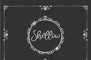 Shellow Script, a Script Font by da_only_aan (Thumbnail 1 of 2)