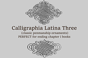 Calligraphia Latina Three, a Symbol Font by Intellecta Design (Thumbnail 2 of 3)
