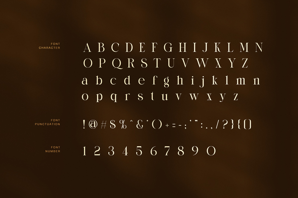 Kothang High Contrast Serif Font, a Serif Font by Graphicxell (Photo 7 of 8)
