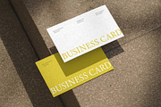 Modern Business Card Mockup, an Advertising Mockup by PixelWink (Thumbnail 3 of 3)