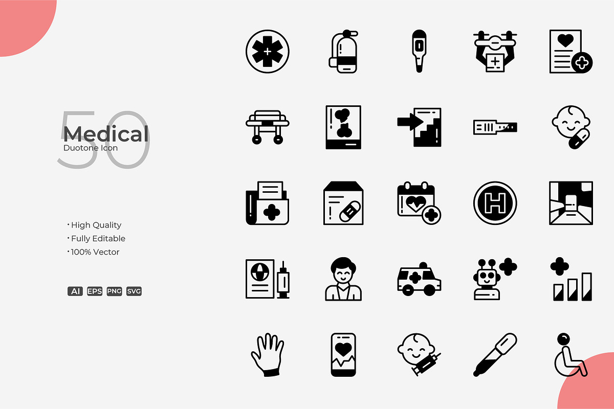 Medical Duotone Icons, a Duotone Icon by Bloodline