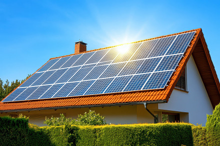 Green energy powers this eco friend, a Photo by Pavel_design