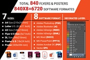 120 Corporate Flyer & Poster Bundle, a Flyer Template by Imagine Design Studio (Thumbnail 3 of 33)