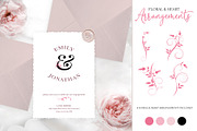 Floral & Heart Alphabet, an Illustration by Maggie Stilwell Design (Thumbnail 5 of 5)
