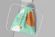 4 Drawstring Bag Mockups, a Packaging Mockup by megostudi0 (Thumbnail 4 of 6)