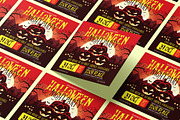 Halloween Party Flyer, a Flyer Template by Creativestoree (Thumbnail 2 of 5)