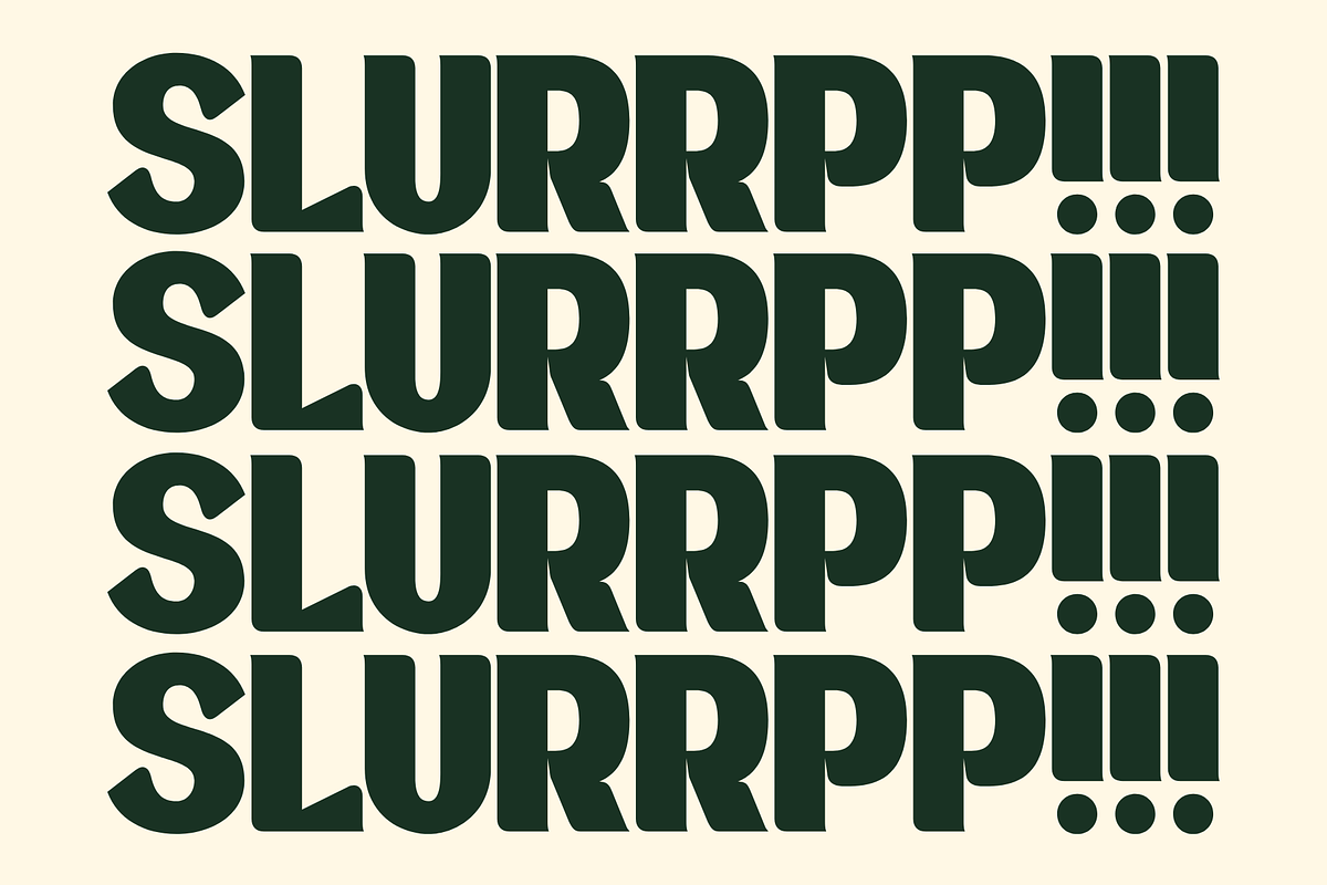 Matzy Food - Branding Logo Font, a Sans Serif Font by Nirmana Visual (Photo 6 of 15)