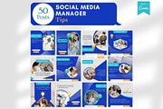Social Media Manager -Canva Posts, a Social Media Template by Viral Content Design (Thumbnail 11 of 17)