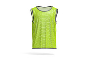 Green Football Bib Vest 3D Model, an Object 3D Model by rebrandy (Thumbnail 1 of 9)
