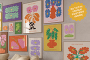 RETRO PRINTS FLOWER MARKET POSTERS, a Decorative Illustration by Ayya Studio (Thumbnail 6 of 12)