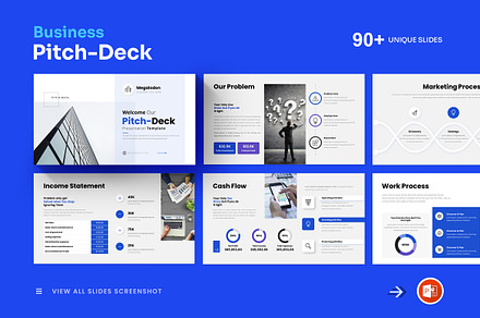 Slidematic | Powerpoint Template | Presentation Templates ~ Creative Market