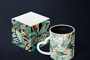 Mint Tropical Parrots Paper Pack, a Pattern Graphic by paper aesthetic (Thumbnail 4 of 8)