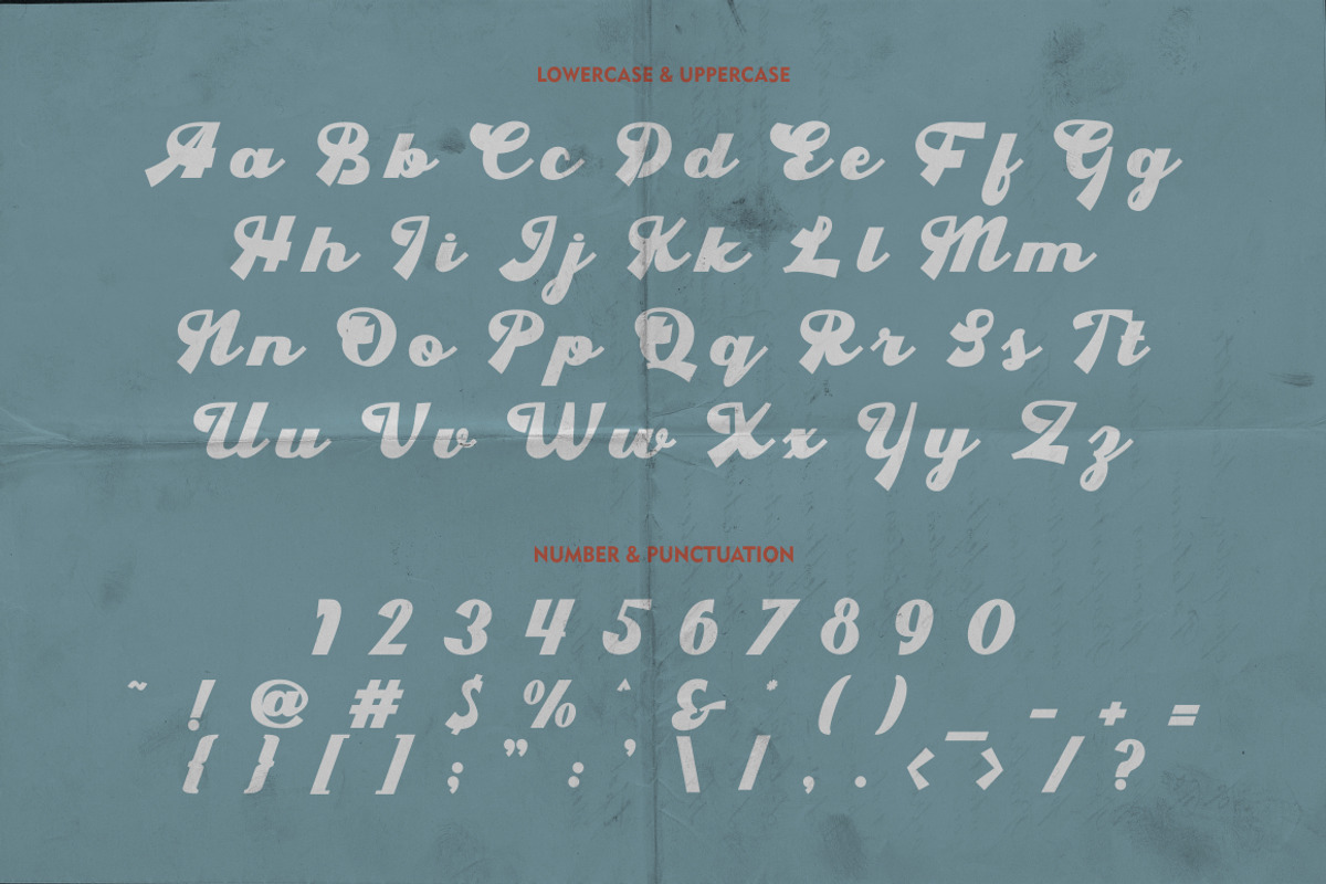 Rumble King - Vintage Script Font, a Script Font by PutraCetol Studio (Photo 5 of 12)