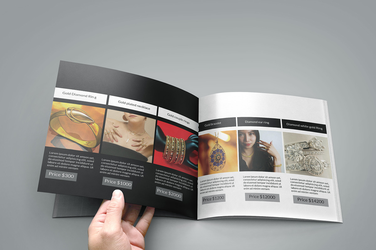 Jewellery Catalog Brochure, a Brochure Template by Template Shop (Photo 3 of 4)
