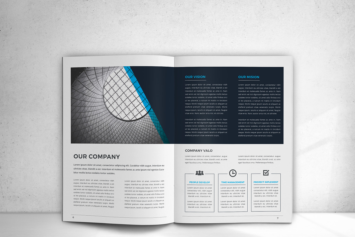 The Annual Report, a Brochure Template by design_pick (Photo 9 of 22)