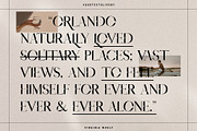 Giorgia - Elegant Ligature Serif, a Serif Font by SilverStag Type Foundry (Thumbnail 5 of 15)