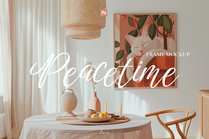 Peacetime. 25 Frame Mockup