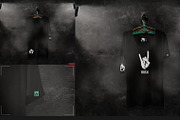 Loose Shirt On 5 Stages Mock-up, a Hoody Mockup by Mocca Mockups Store (Thumbnail 20 of 69)