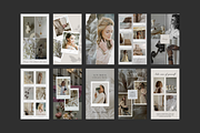 Canva Vintage Photo Collage Stories preview 3
