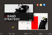 Brand Strategy Presentation Template, a Presentation Template by Aura Agency (Thumbnail 1 of 8)