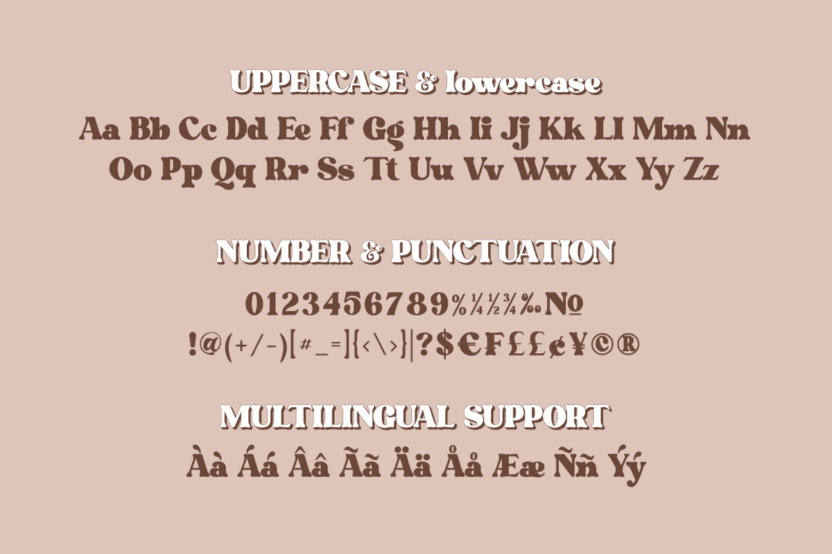 Billion Dreamer Retro Bold Font, a Serif Font by Haksen (Photo 7 of 9)