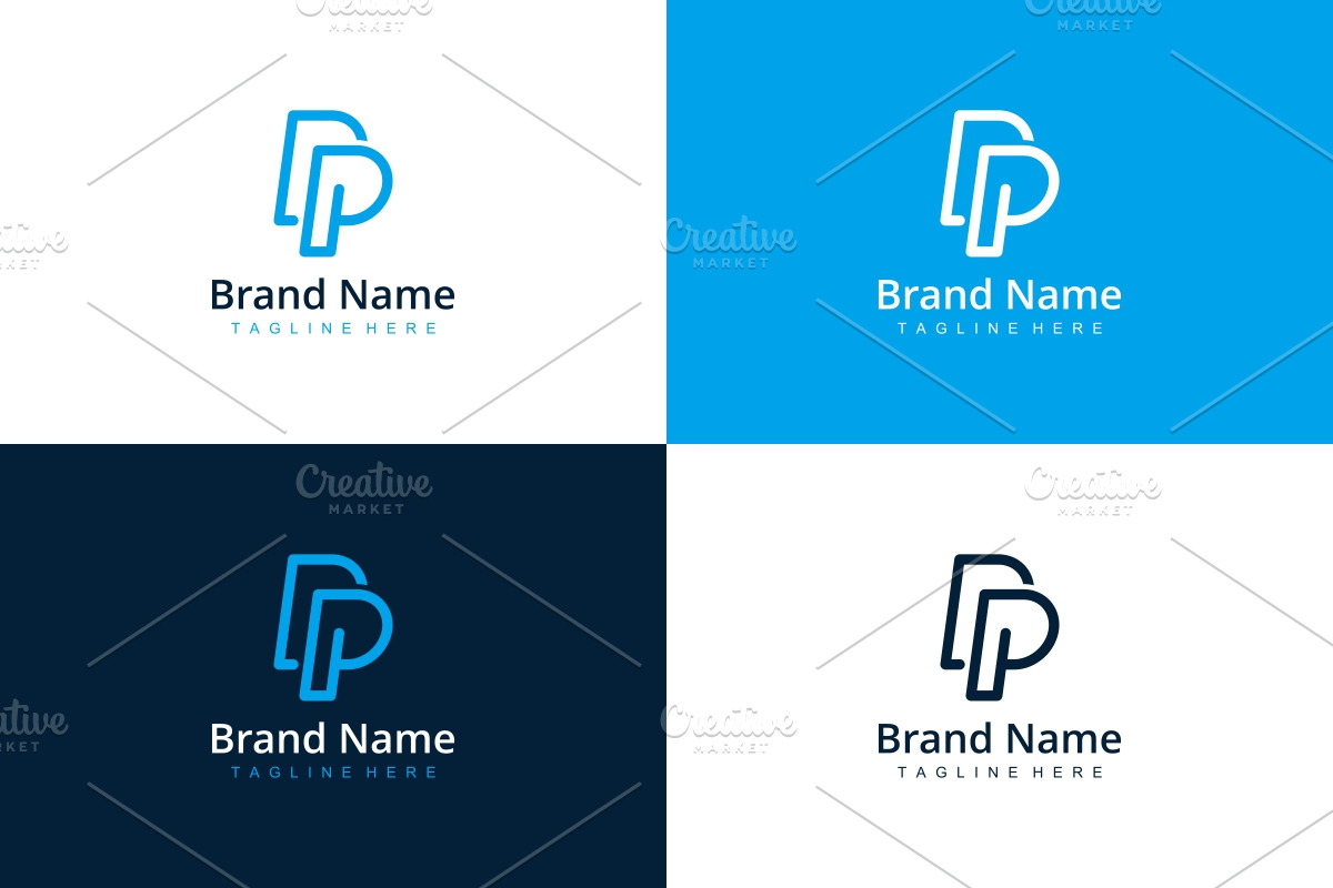 P logo, a Branding & Logo Template by Designs Basket (Photo 2 of 3)
