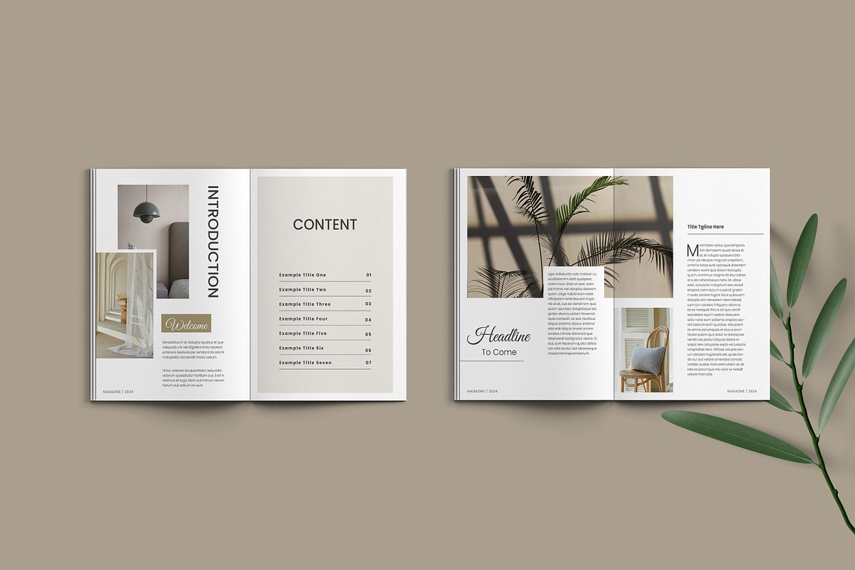 Elegant Magazine Template, a Templates & Theme by evgenystudio (Photo 9 of 9)