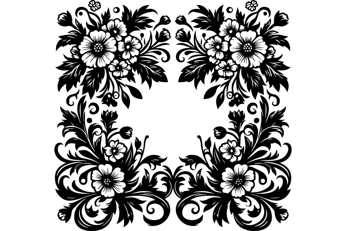 Elegant Baroque Frame Designs, an Object Graphic by jahid234 (Photo 10 of 13)
