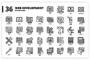 3,600 Icons x3 Styles, an Outline Icon by monkik (Thumbnail 284 of 299)