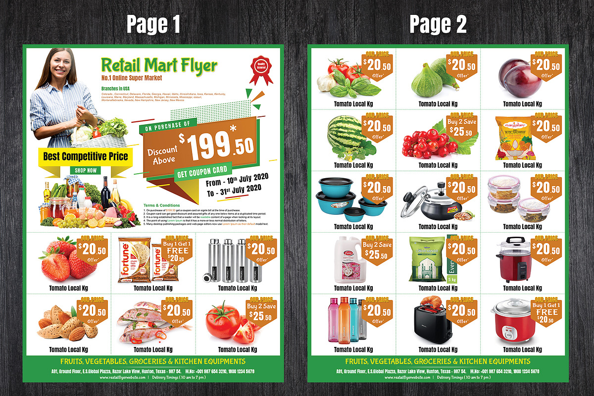 Retail Mart 4 Page Catalogue, a Brochure Template by Sainath Chillapuram (Photo 5 of 6)