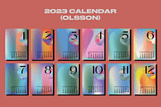 2023 Calendar | OLSSON, a Stationery Template by Two Sleepy Heads Studio (Thumbnail 2 of 4)