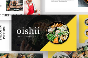 Oishii - Google Slide Template