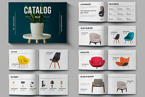 Minimal Product Catalog Landscape, a Brochure Template by ContestDesign