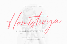 Homistorya - Wedding Font