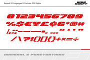 High Swift - Racing Font, a Sans Serif Font by Variatype (Thumbnail 6 of 8)