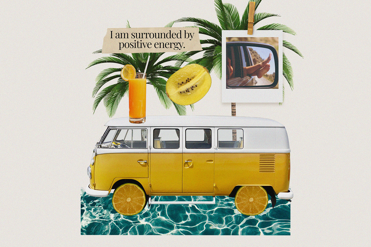 Vision Board Collage Creator, an Object Graphic by Davide Bassu (Photo 3 of 22)