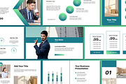 Minimal Green Powerpoint Template, a Presentation Template by SKY CREATION (Thumbnail 5 of 6)