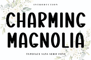 Charming Magnolia, a Serif Font by FreshTypeINK (Thumbnail 1 of 7)