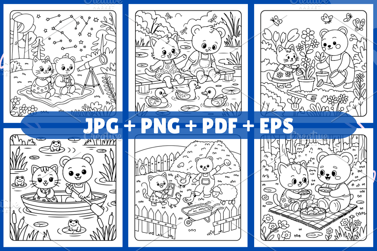 Bobbie Goods Coloring Book, an Animal Illustration by Coco Bloom (Photo 2 of 3)