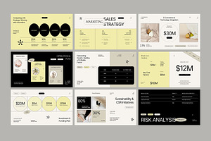 Beauty Business Plan Keynote, a Presentation Template by fakhroo