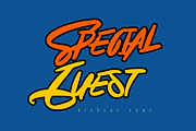 Special Guest, a Sans Serif Font by Mozyen Studio (Thumbnail 1 of 7)