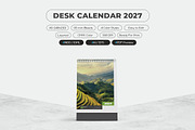 2027 Minimalist Desk Calendar, a Stationery Template by MstArtwork (Thumbnail 6 of 6)