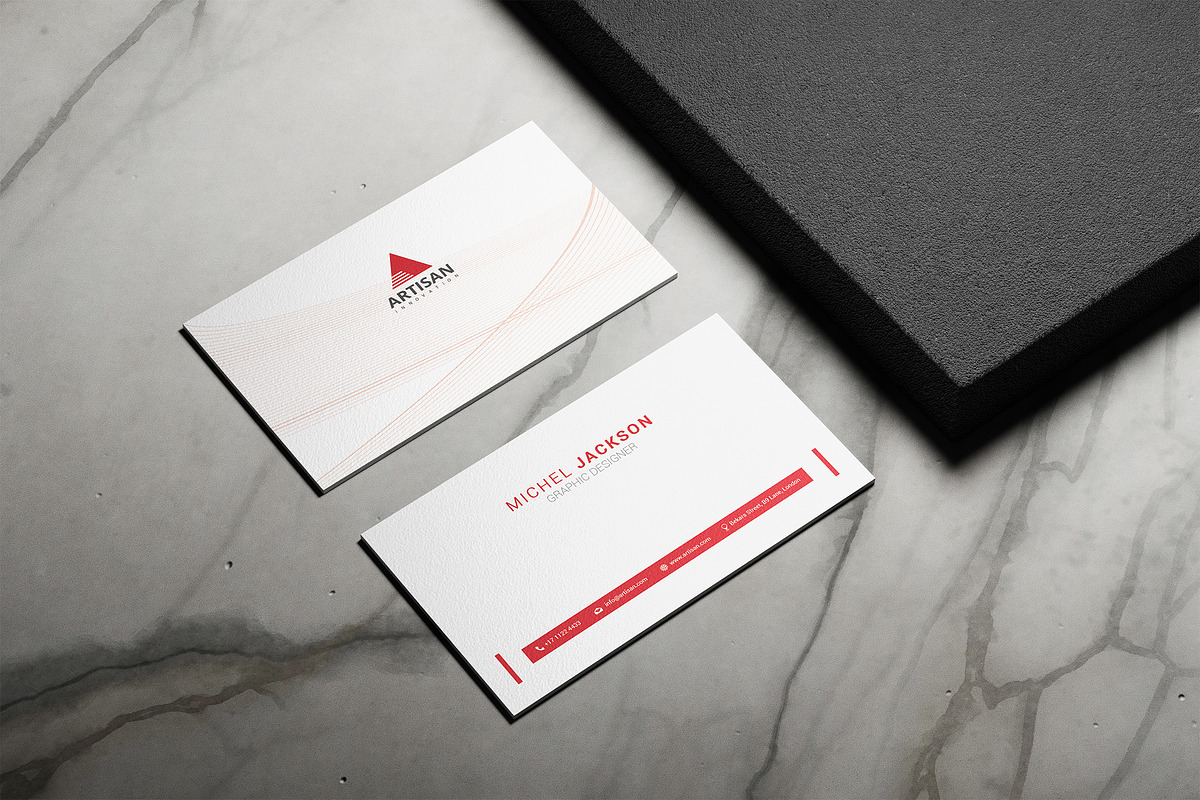 Minimal Branding Identity, a Stationery Template by artisanHR (Photo 2 of 7)