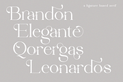 Edhan Martine | 150 Ligatures, a Serif Font by Sealoung (Thumbnail 14 of 18)