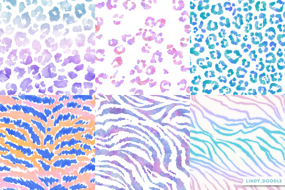 Quality Textured Animal Print Pack, a Pattern Graphic by Lindy_doodle (Photo 8 of 10)